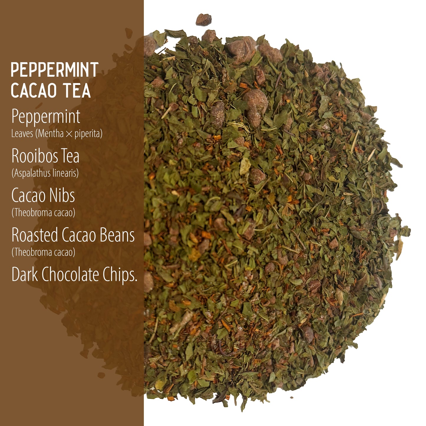 Peppermint Cacao Tea (3.75) oz
