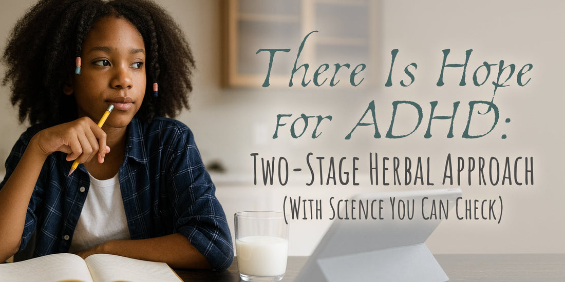 There Is Hope for ADHD: A Gentler, Two-Stage Herbal Approach (With Science You Can Check)