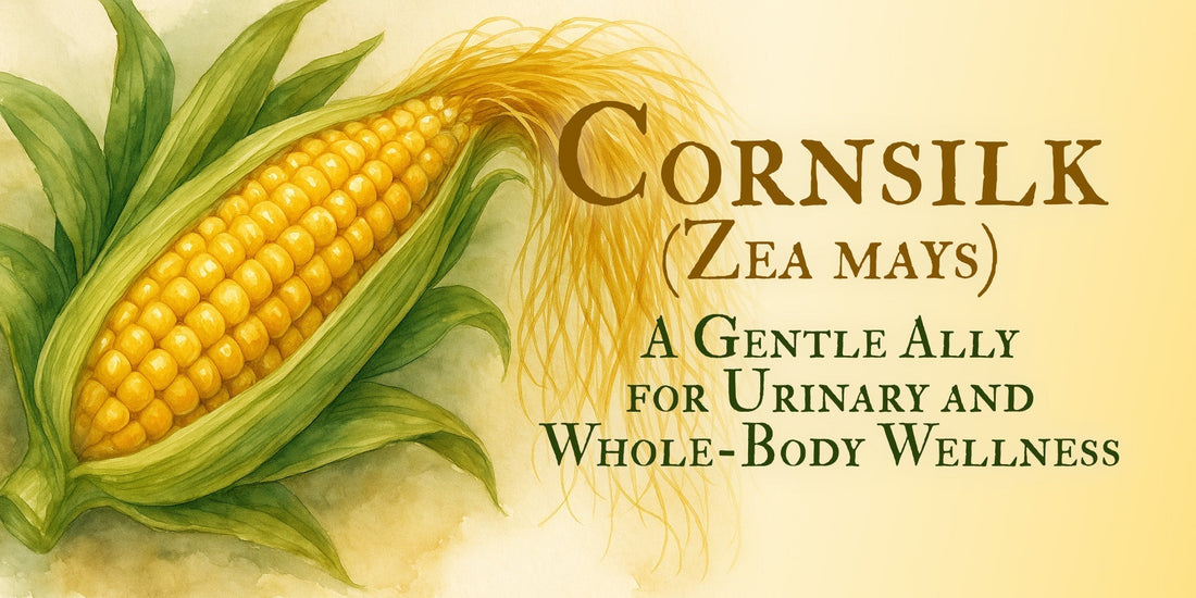 Cornsilk (Zea mays): A Gentle Ally for Urinary and Whole-Body Wellness