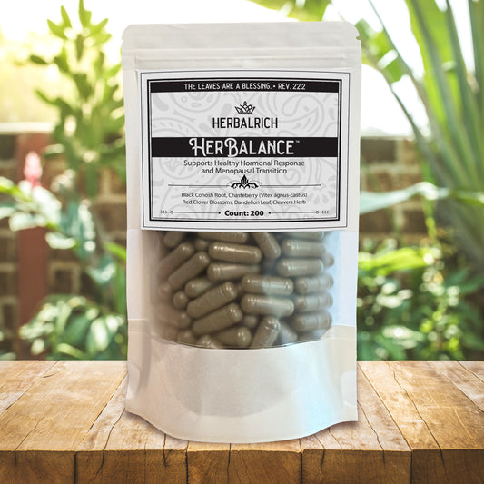 HerBalance™ — Menopause Support Formula, Botanical Capsules