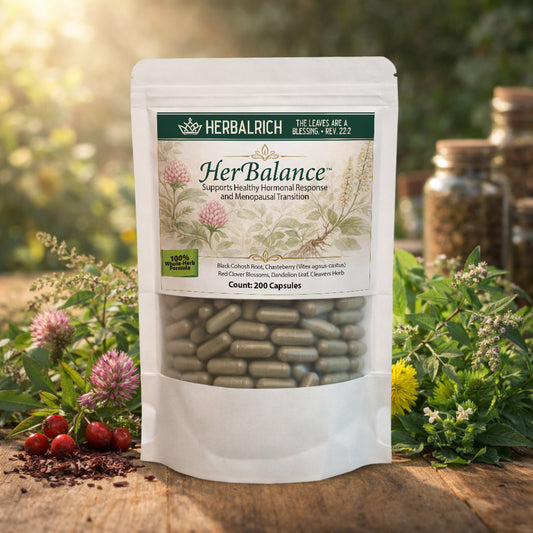 HerBalance™ — Menopause Support Formula, Botanical Capsules