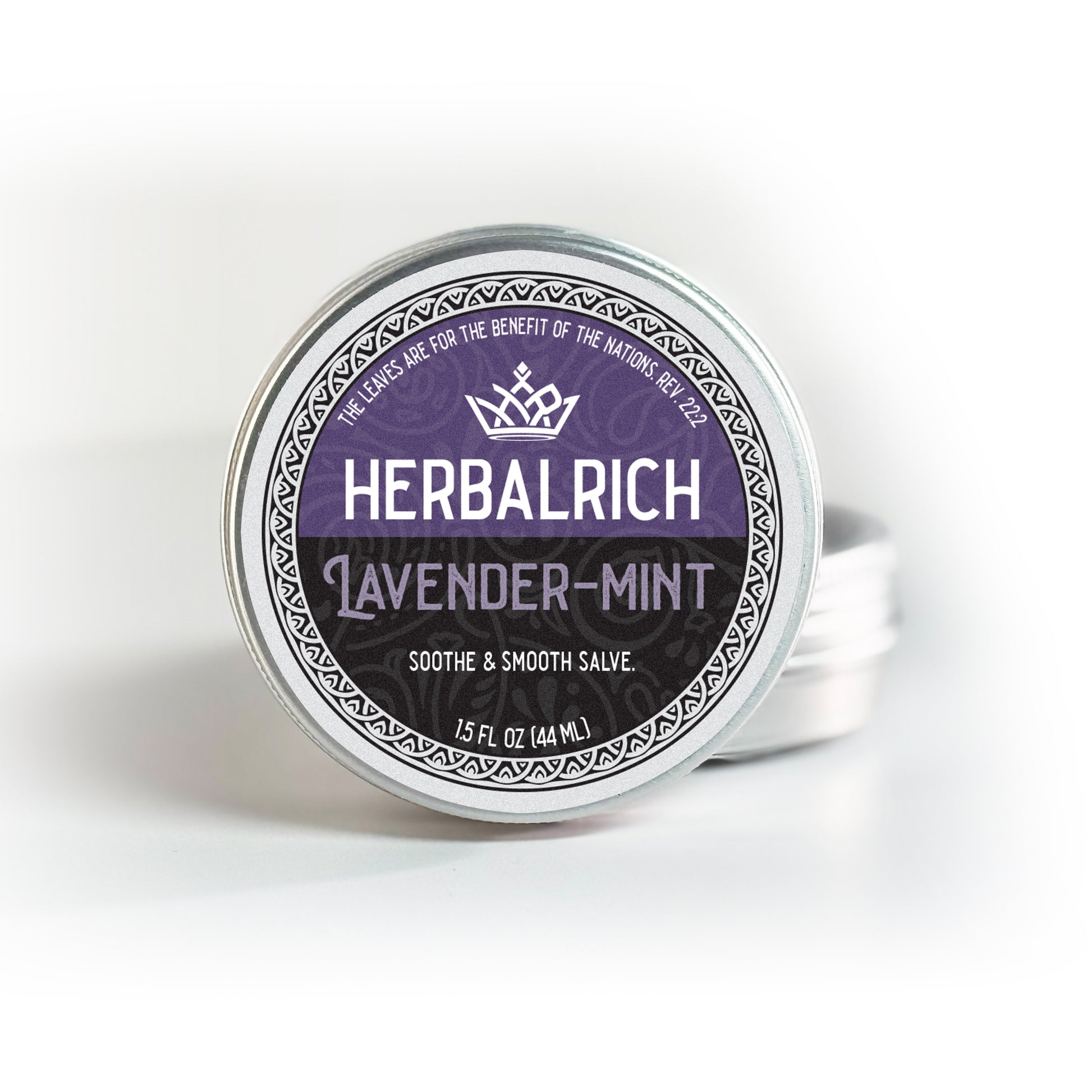 Herbal Salve crafted with a powerful blend of 40 pure and natural herbs, this healing salve is designed to nourish and restore your skin. Packed with botanical goodness, it offers a wide range of benefits to support your skin’s health and recovery.

Formulated with the natural benefits of Lavender and Peppermint Herbs and Essential Oils for enhanced skin care