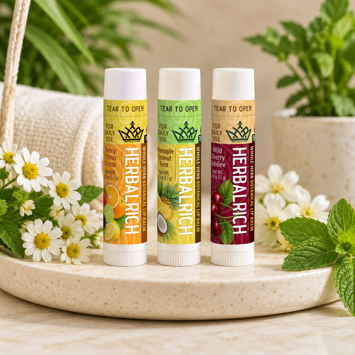 Sunshine Collection Flavors, 3-Pack, Herbalrich